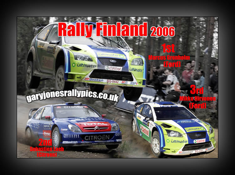 Gary Jones Finland 2006 Rally